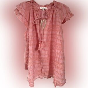 NWT &Merci short sleeve top